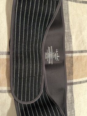 Isabel Maternity by Ingrid & Isabel Black and Gray Ribbed Support Band